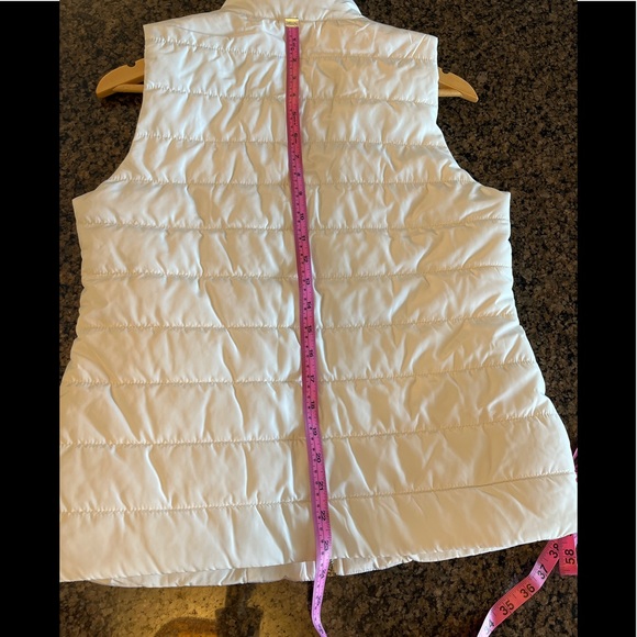 Michael Kors Ivory Puffer Vest, Small, NWT - Picture 6 of 6